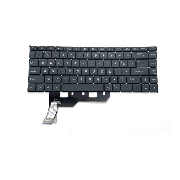 New US Black English Backlit Laptop Keyboard (Without palmrest) Replacement for MSI Modern 15 A10M A10RAS A10RBS MS-1551 Light Backlight