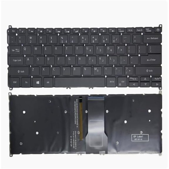 New US Black English Backlit Laptop Keyboard (Without palmrest) for Acer Swift 1 SF114-33 SF114-33-C5PY SF114-33 SF114-33-C5PY N20H2