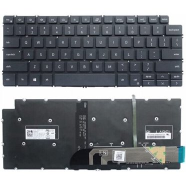 Used Dell Latitude E4310 Backlit Laptop Keyboard – Full Keyboard, Unbranded