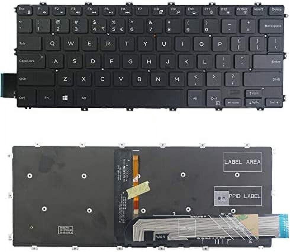 New US Black English Backlit Laptop Keyboard (Without palmrest) for ...