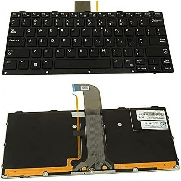 New US Black English Backlit Laptop Keyboard for Dell Latitude 5420 5424 7424 Rugged Light Backlight