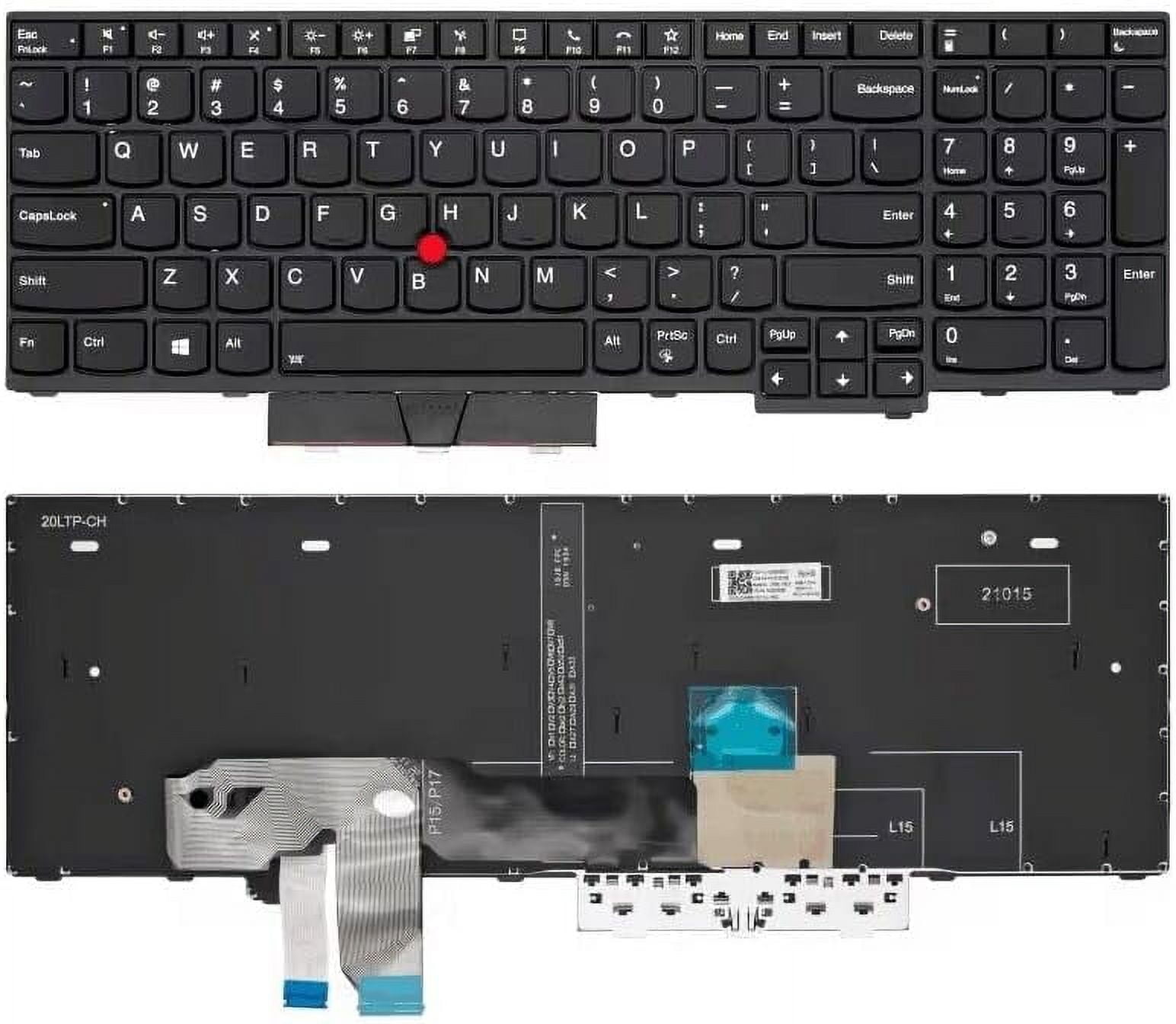 New US Black English Backlit Laptop Keyboard for Lenovo ThinkPad