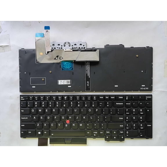 New US Black English Backlit Laptop Keyboard for Lenovo ThinkPad P17 Gen 2 (Type 20YU, 20YV)