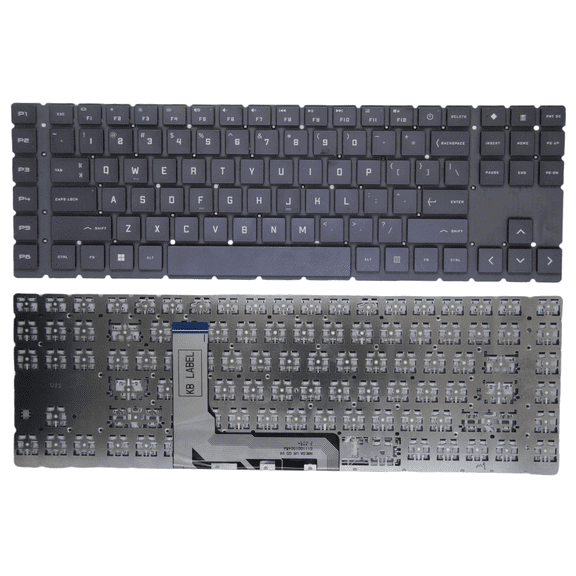 New US Black English Keyboard (Without palmrest) for HP OMEN 17-CK 17-CK0008CA 17-CK0010CA 17-CK0020CA 17-CK0371NR 17-CK0010NR 17-CK0020NR 17-CK0372NR