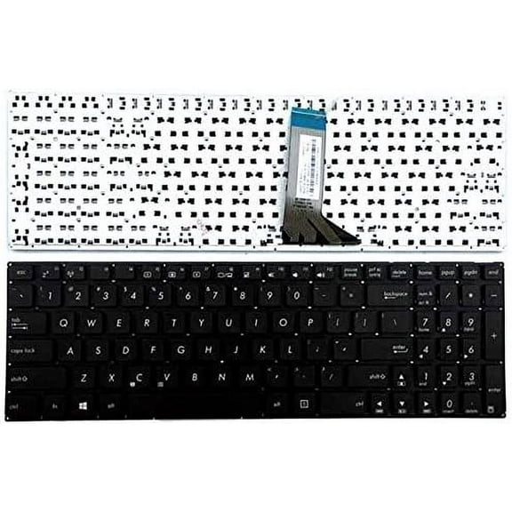 New US Black English Laptop Keyboard (Without Frame) Replacement for ASUS X551M X551MA X551MAV X551A X551C X551CA F551C F551M X551MA-RCLN03 X551M-RCLN06 AEXJCU01110 0KNB0-610EUS00 MP-13K93US-9202
