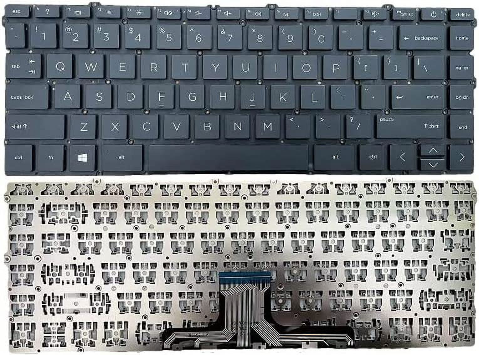 New US Black English Laptop Keyboard (Without palmrest) for HP Pavilion ...