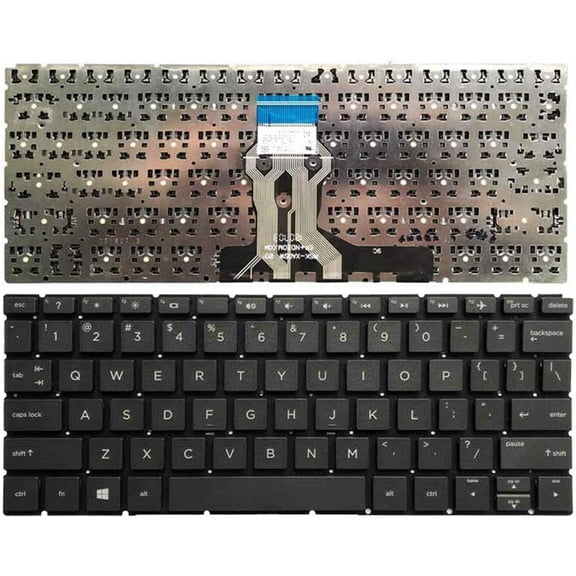 New US Black English Laptop Keyboard (Without palmrest) for HP Stream 11-AK0010NR 11-AK0012DX 11-AK0020NR 11-AK0035NR 11-AK0080WM 11-AK0090WM
