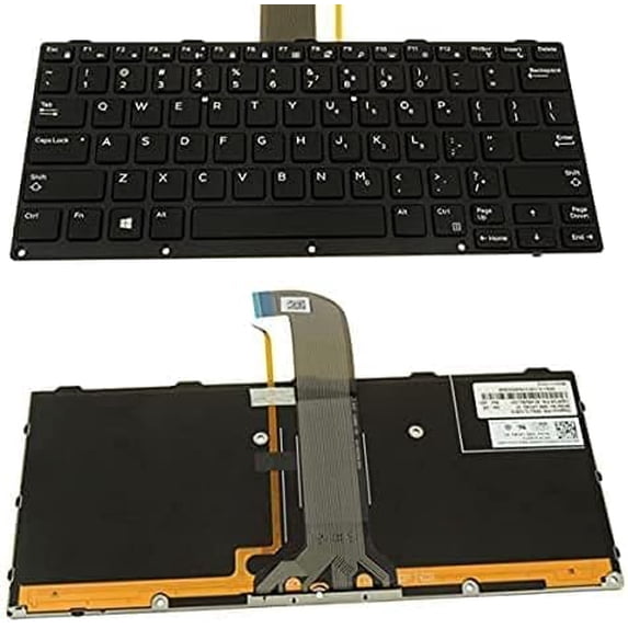 New US Black English Laptop Keyboard for Dell Latitude 5430 Rugged 7214 ...