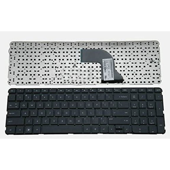 New US Layout Black Color Laptop Keyboard Without Frame Replacement for HP Pavilion dv7-7010us dv7-7012nr dv7-7015ca dv7-7020us dv7-7023cl dv7-7025dx dv7-7027cl dv7-7030us dv7-7047cl