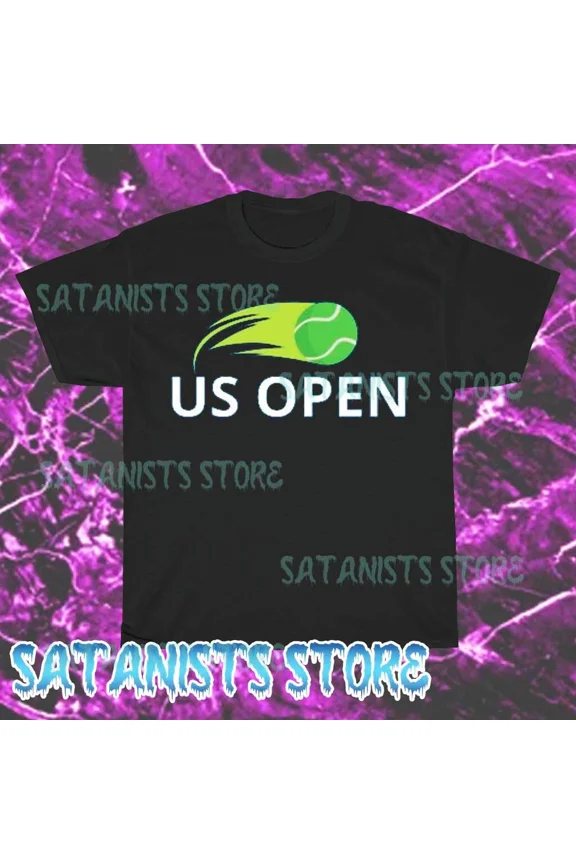 New US Open Tennis Grand Slam Men's White T-shirt Funny Size S to 5XL