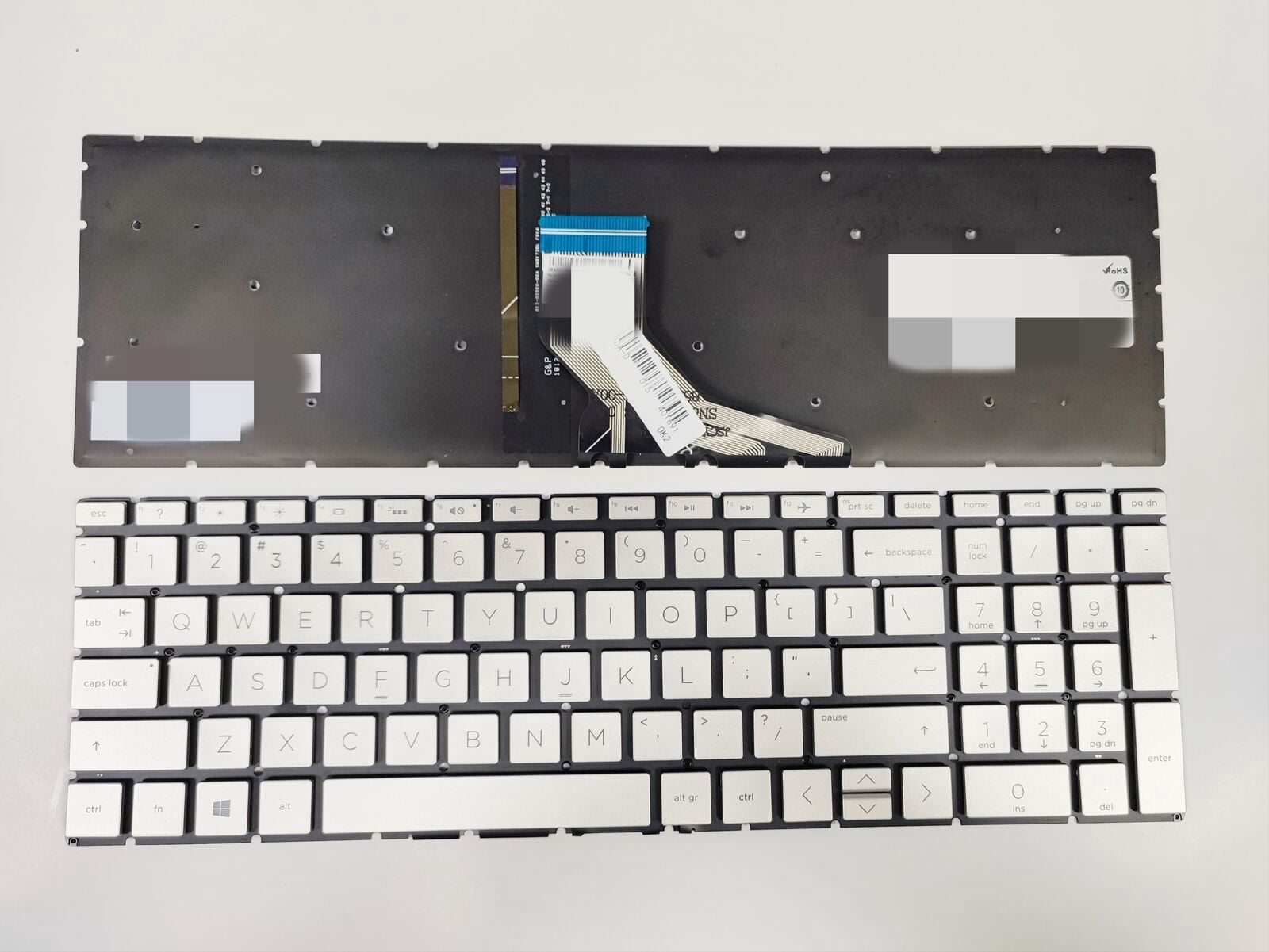 Clavier AZERTY Original HP ENVY X360 - Rétro-éclairé - Pour 15-cp0000nf Et Autres