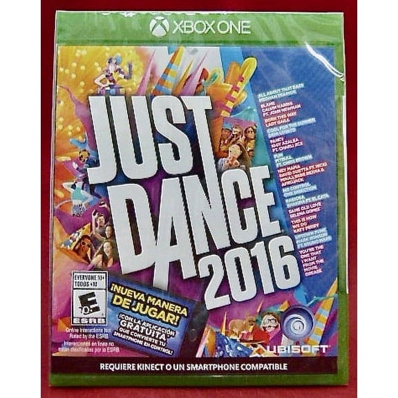 New Ubisoft Video Game Just Dance 2016 Xbox One