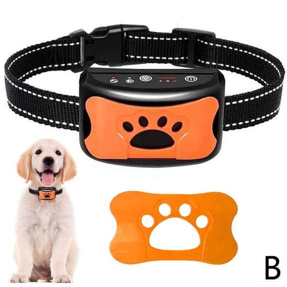 New Ultrasonic Barking Usb Pet Dog Training Collar - Stop Barking Vibration, And Bark Device J7q7 For Dogs