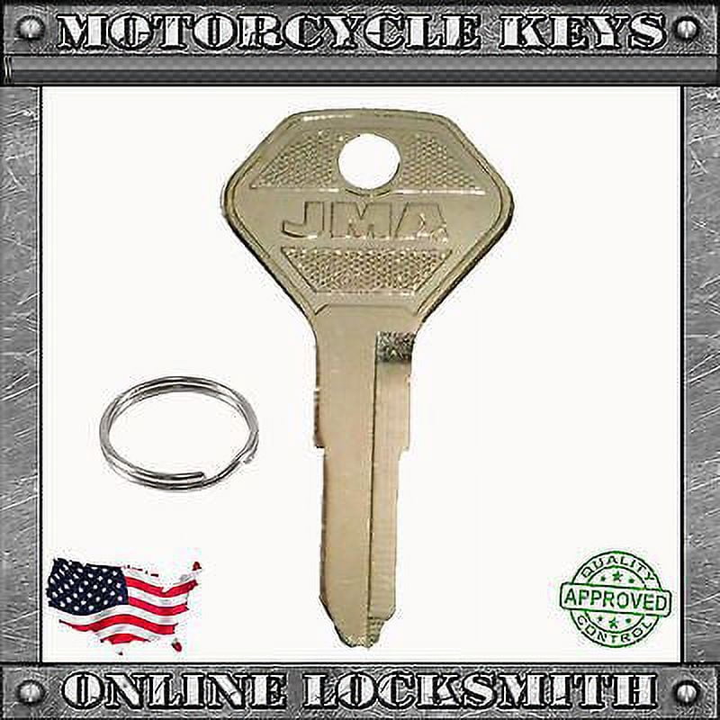 New Uncut Key For Kawasaki Motorcycles 1979+ Keyway X41 / Ka14 ...