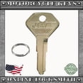 thumbnail image 1 of New Uncut Key For Kawasaki Motorcycles 1979+ Keyway X41 / Ka14, 1 of 3