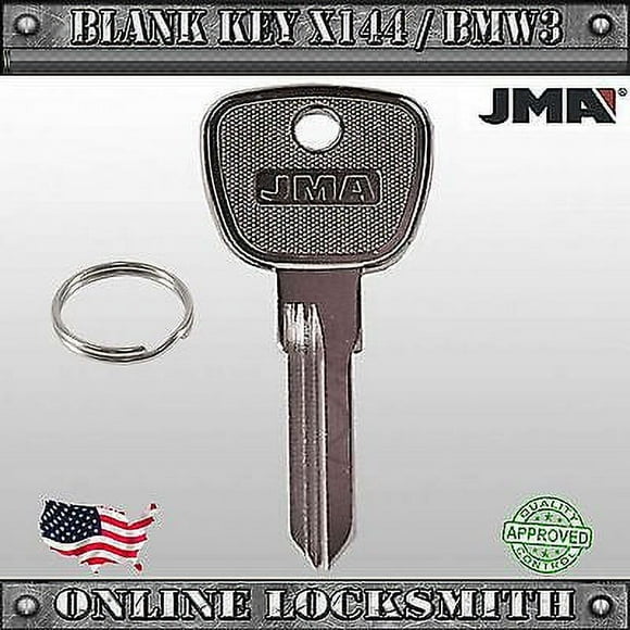 New Uncut Replacement Key For Older BMW 3 / 5 / 6 / 7 Series - X144 / BMW3