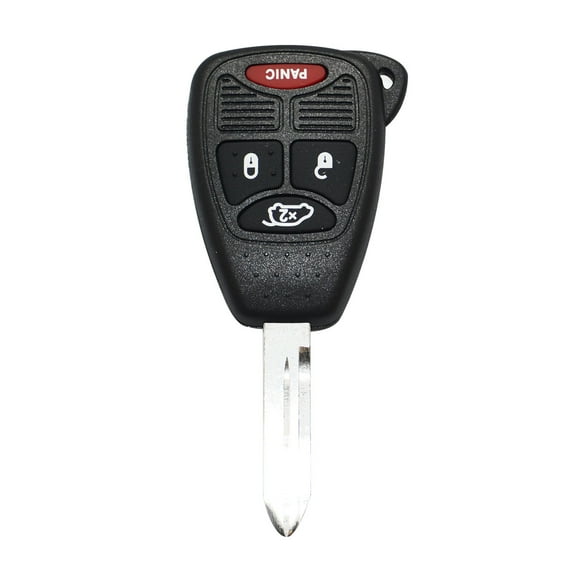 New Uncut Replacement Keyless Entry Remote Head Key Fob Transmitter for Chrysler 2005-2007 300 2007-2009 Aspen Remote 4 BUTTON KOBDT04A