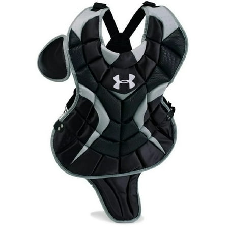 Under Armour Pro Junior Catcher's Chest Protector 14.5" Black Ages 9-12