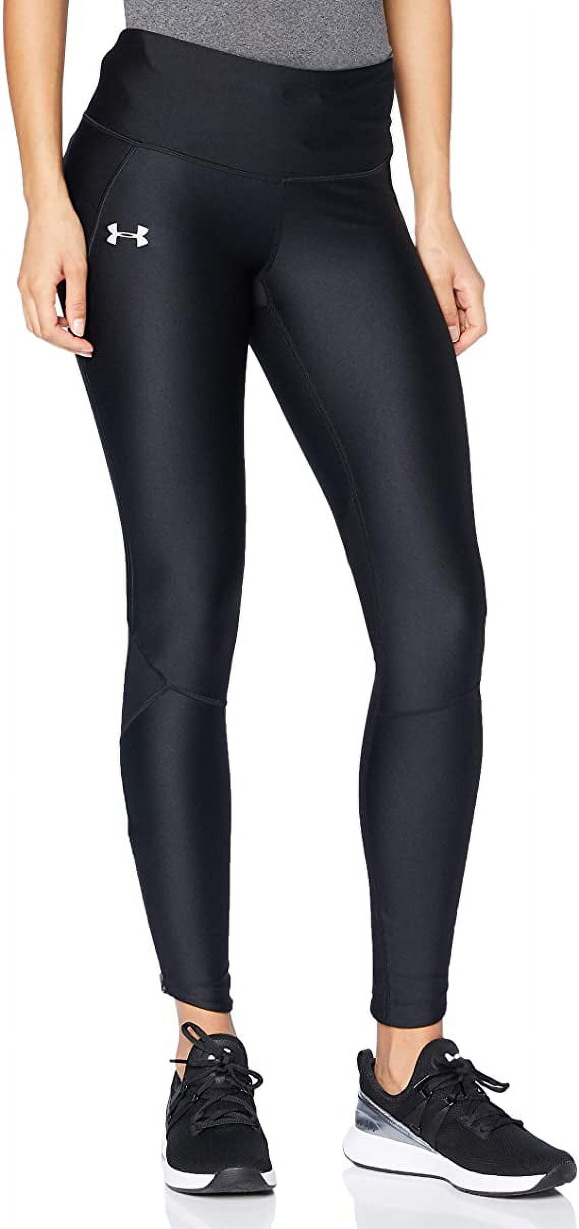 New Under Armour Women's Armour Fly Fast Tights Black/White Large ...