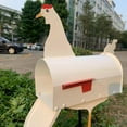thumbnail image 1 of New Unique Horse Cow Chicken Mailbox, Funny Animals Post Box, Handmade Custom Weather-proof Mailbox Sculptures, Creative Personalized Design Mailbox, 1 of 5