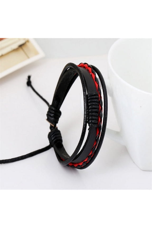 New Unisex Genuine Leather Wristband Bracelets Great Christmas Gifts Men bracelet, women bracelet