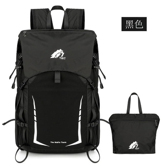 New Unisex Outdoor Hiking Trekking Mountaineering Backpack, Large-Capacity Water-Repellent Lightweight Foldable Sports Travel Bag, For Men Women Camping Cycling Commuting School