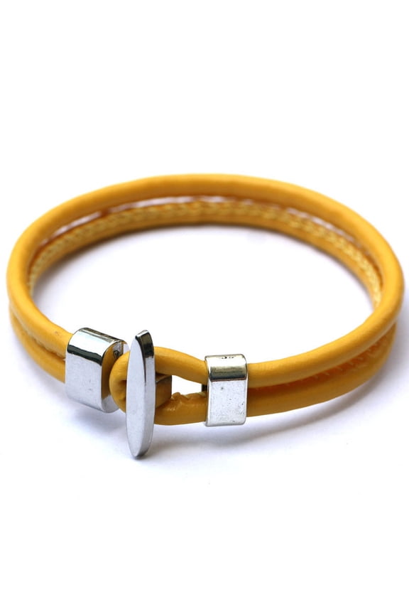 New Unisex Real Leather Surfer Style Bracelets Great Christmas Gifts For Men, Women, Teens, Boys, Girls Wristband 100 , Size: Fit 5 inches-10 inches Wristband , Color: Black