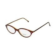New United Colors Of Benetton 350 Womens/Ladies Cat Eye Full-Rim Havana Cream Durable Cat Eye Small Fit Girls Frame Demo Lenses 46-16-135 Eyeglasses/Eyeglass Frame