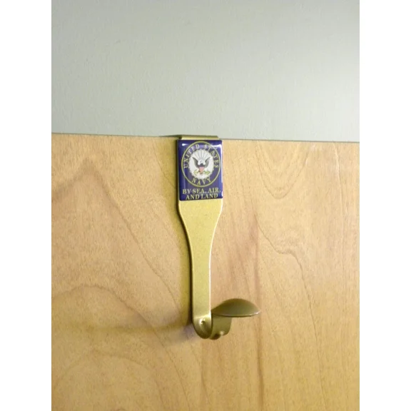 New United States Us-Navy Seal Logo Fenix Smart Clothes Hook Over-The-Door Gold