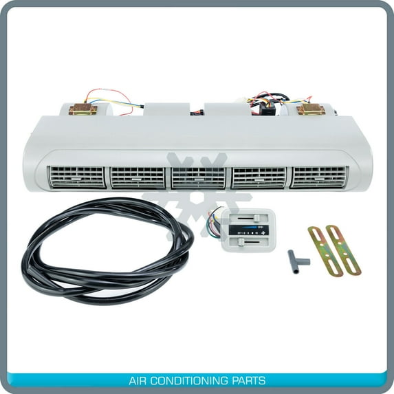 New Universal A/C Under Dash Evaporator Assembly MiniBus 12V - GREY