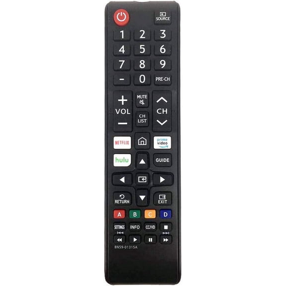 New Universal BN59-01315A Remote Control for Samsung TV Remote Replacement Compatible with Samsung Smart TV 4K LED Ultra LCD HDTV 3D Series TV