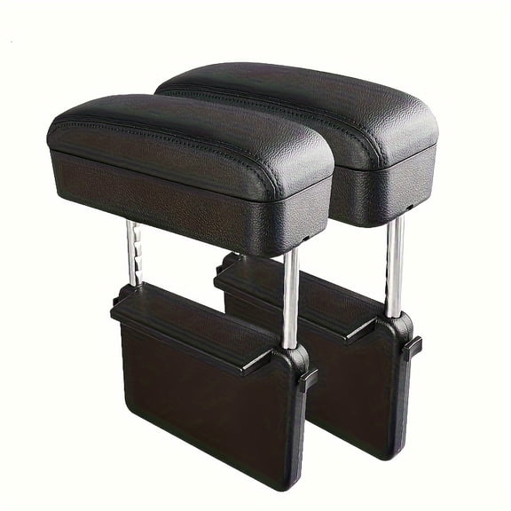 Adjustable Universal Car Center Console Armrest Support with Storage Organizer for Seat Gap Comfort and Style Enhancement