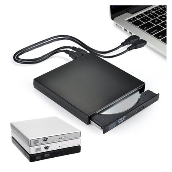 New Universal External USB DVD Optical Drive 24X CD Recorder Player for PC Laptop ,High Volume Speakers