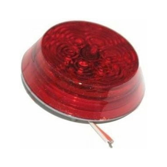 New Universal Fit Red Hella Single Function Round Led Marking Lamp 80mm