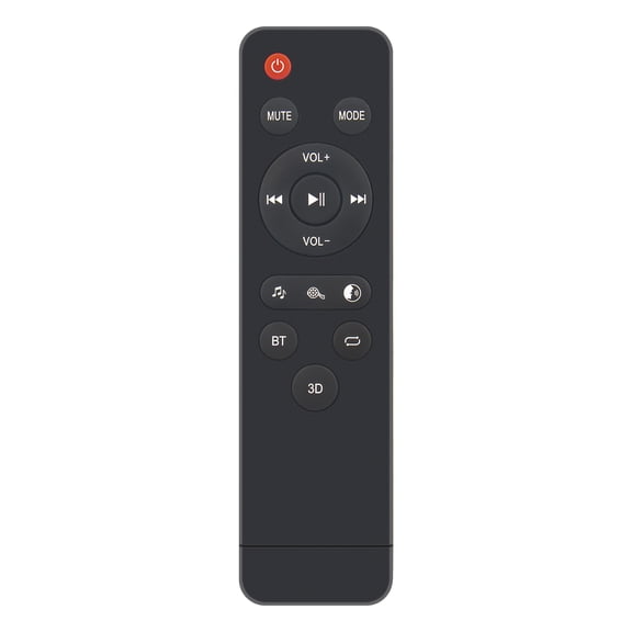 New Universal Replace Remote Control Fits for Vmai 60W S5 2.0CH Soundbar remote