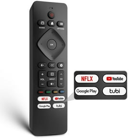 New Universal Replacement for Philips-Smart-TV-Remote-Control, for Philips Android/Google 4K TV (No Voice Function)