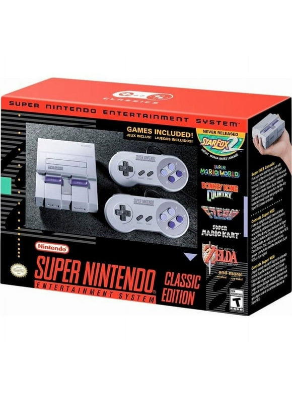 New  Universal Super Entertainment System SNES Classic Edition