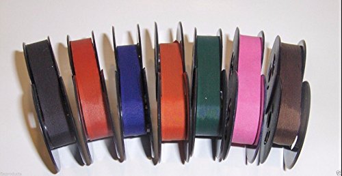 New Universal Typewriter Ribbons Twin Spool 1/2 Cloth Ribbon Custom Color  Ink 