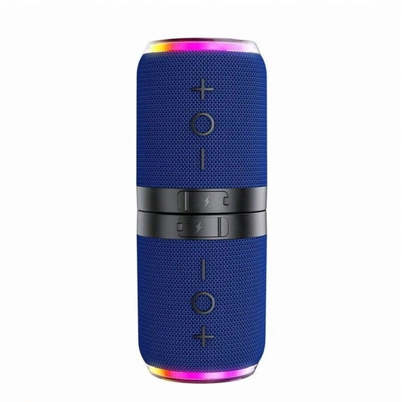 New Upgrade 2 In 1 Portable Bluetooth Speaker With Stereo Bass Effect, Performance And Home Theater Surround Sound. Modern Style, A Must-Have For Music Lovers. Supports Bluetooth 5.4 Connection.