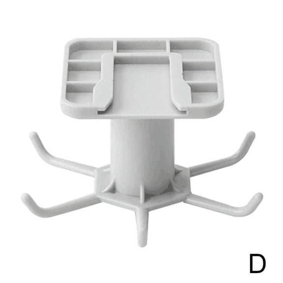 New Upgrade 360 Rotation Rotatable Hooks For Kitchen Organizer And Storage Hanging Creative Tableware Bathroom Organizer Self Adhesive Hooks