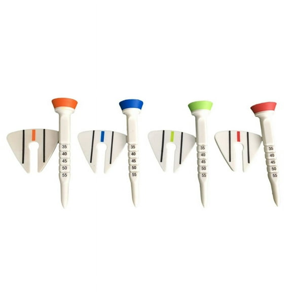 New Upgrade Golf Tee with Package Set Golf Seat Internet Celebrity Plastice Tee for Golf Height Multicolor plastic