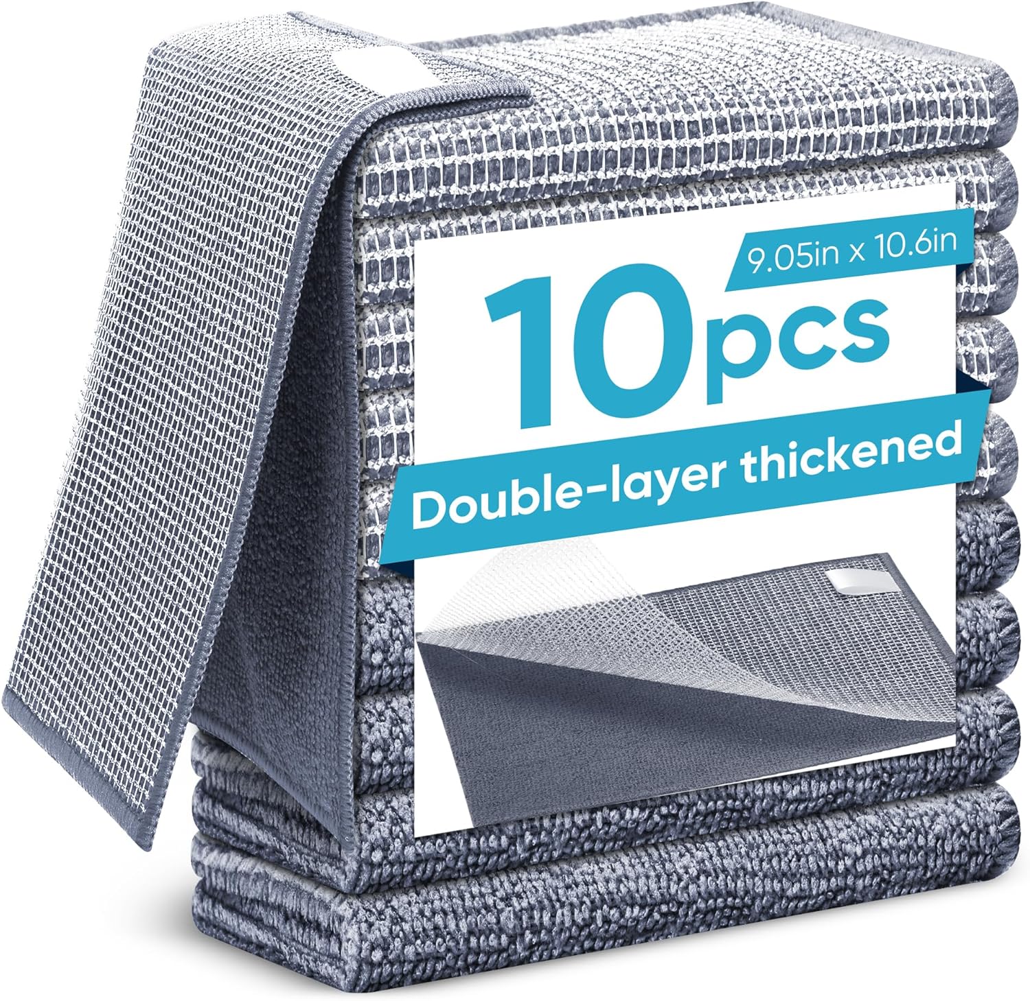 New Upgrade Layer Metal Dish Cloth, No Scratches and No Odor ...