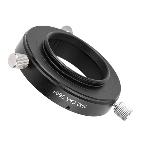 Symkmb New Upgrade M42 CAA 360  Rotator Camera or Telescope Angle Adjuster for Telescope Metal+Plastic
