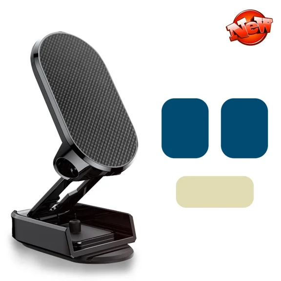 New Upgrade Magnetic Car Mount Holder 360 For Cell Phone Universal Black