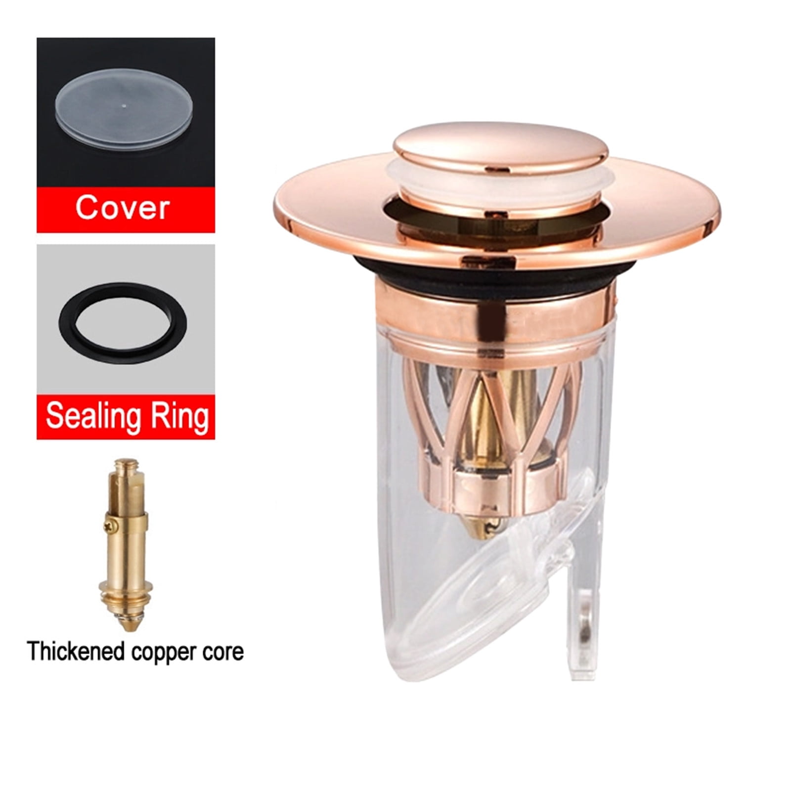 New Upgrade Universal Core Washbasin Filter Plug Drainer Accessories