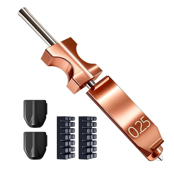 New Upgraded 0.25M Hotend Kit for Flashforge AD5X Nozzle, All Metal 3s Quick-Detachable Nozzle kit,HTR 550°C Hardened Steel Nozzle Wear-Resistant,32mm³/s High Flow,600mm/s High-Speed AD5X Parts