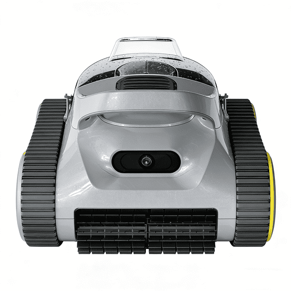 New Upgraded Seauto Cordless Crodless Robotic Pool Vacuum Cleaner for Inground & Above-Ground Pools (Up to 2150 Sq.Ft), Dual Brushless Motors Powerful Suction, Gray