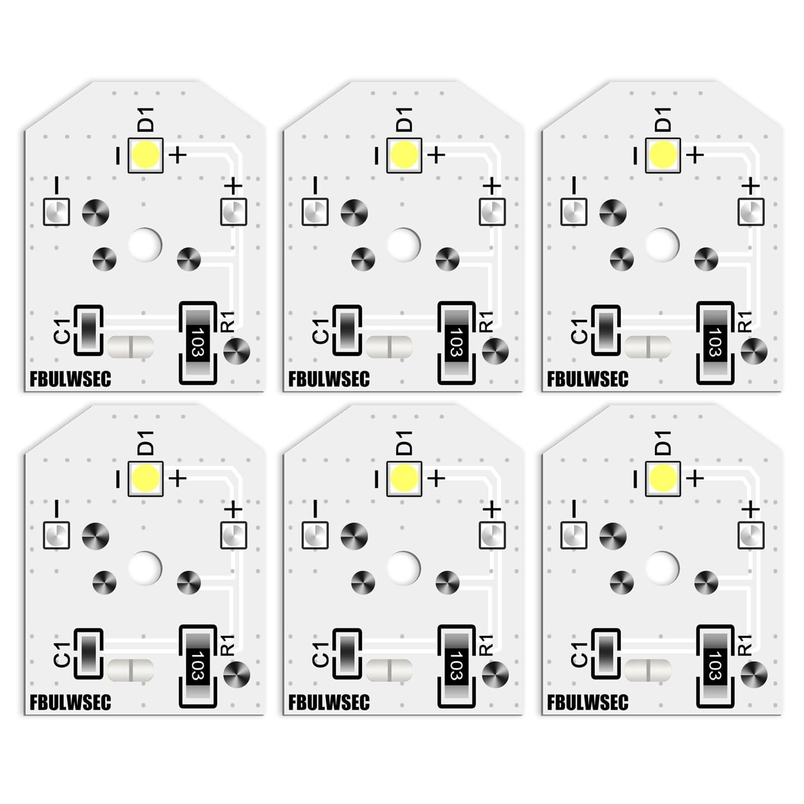 New Upgraded WR55X11132 WR55X25754 GE Refrigerator LED Light Bulb Replace WR55X30602 WR55X26486 PS4704284 3033142 EAP12172918 AP6261806(8 Pack)