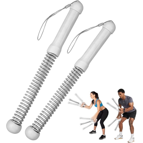 New Upgraded Weighted Ropeless Battle Ropes for Home Gym,Workout Equipment for Men&Women,Portable Arm Exerciser Battle Ropes,HIIT Workouts,Upper Body Strength Training at Home&Outdoor,2PCS