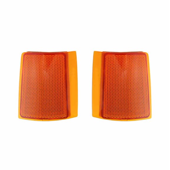 New Upper Pair Of Side Marker Lights Fits GMC Yukon 1994-00 Gm2551148 Gm2550148